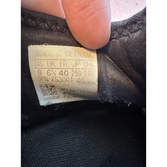 adidas Cloud Foam 2.0 Running Shoes Size 8 Black On Black - Picture 3 of 5